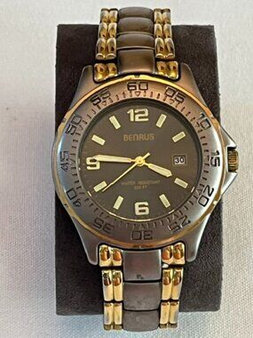 Benrus | Accessories | Benrus Watch Men 37mm Silver Gold  display picture 3